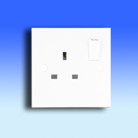 13A 1 Gang DP Switched Socket