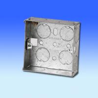 Single Steel Galvanized Box with 25 mm depth