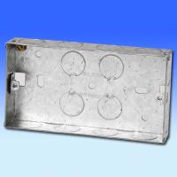 Double Steel Galvanized Box with 25mm depth