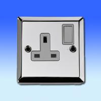 13A 1 Gang DP Switched Socket