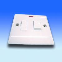 Slim Urea 13A Switched Fused Spur Unit - with Neon