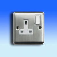 13A 1 Gang DP Switched Socket