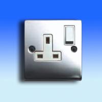 13A 1 Gang DP Switched Socket