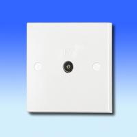 1 Gang TV Socket Isolated